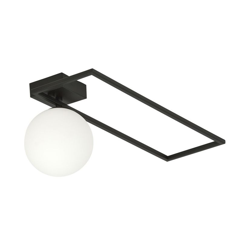 Emibig Lighting Taklampa IMAGO 1B SVART/OPAL