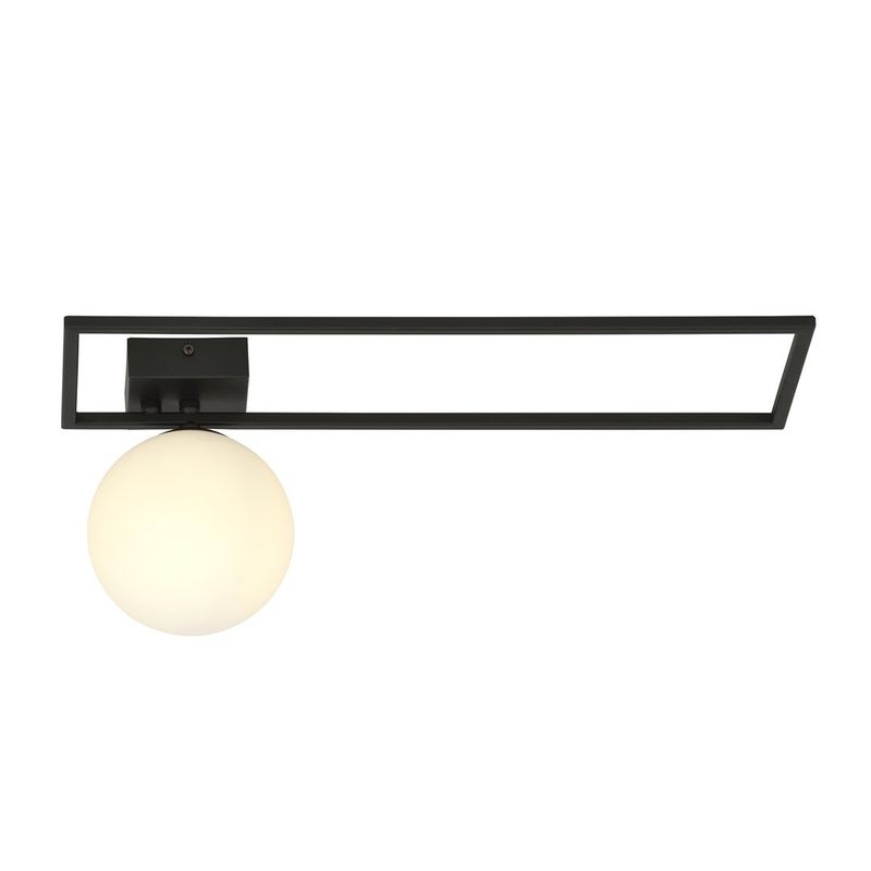 Emibig Lighting Taklampa IMAGO 1B SVART/OPAL