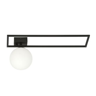 Emibig Lighting Taklampa IMAGO 1B SVART/OPAL