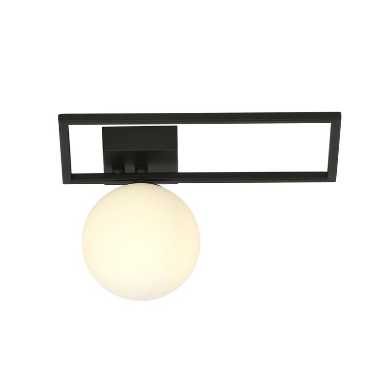 Emibig Lighting Taklampa IMAGO 1D SVART/OPAL