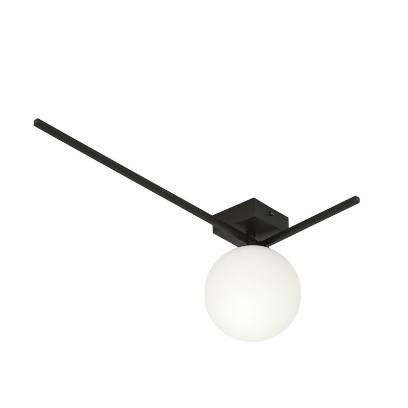 Emibig Lighting Taklampa IMAGO 1F SVART/OPAL