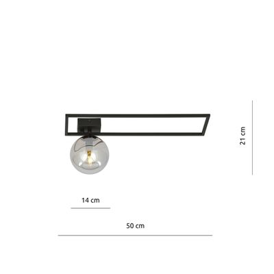 Emibig Lighting Taklampa IMAGO 1B SVART/GRAFIT