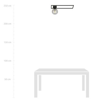 Emibig Lighting Taklampa IMAGO 1B SVART/GRAFIT