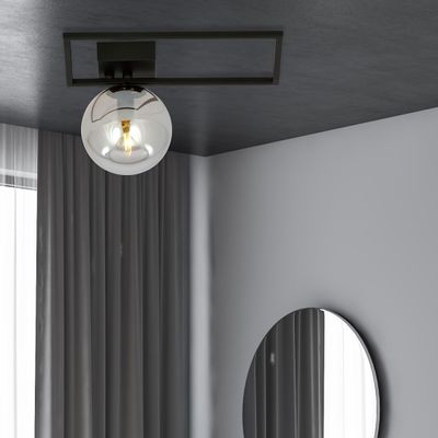 Emibig Lighting Taklampa IMAGO 1D SVART/GRAFIT