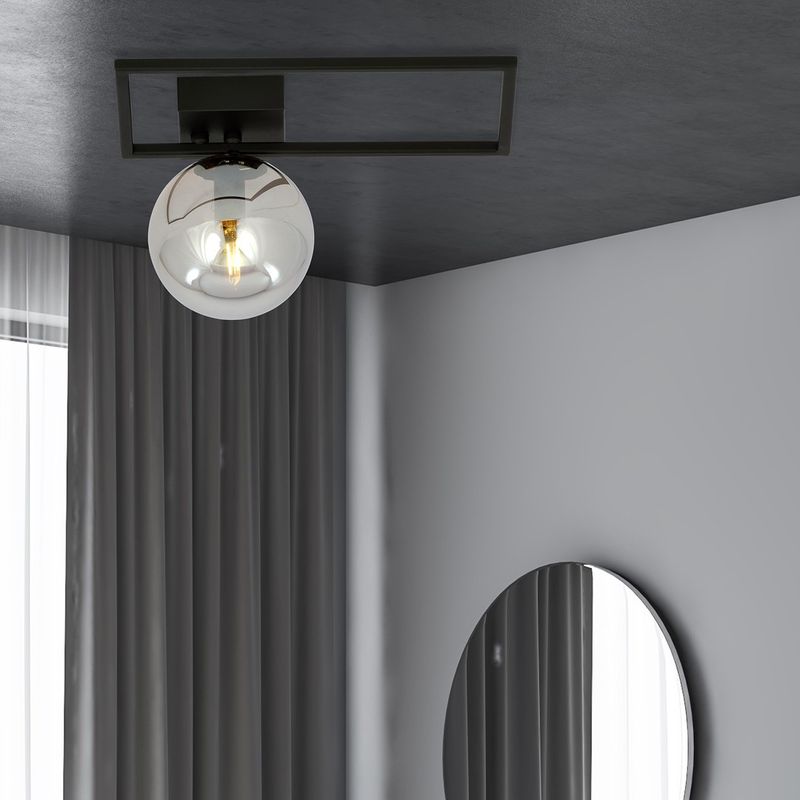 Emibig Lighting Taklampa IMAGO 1D SVART/GRAFIT