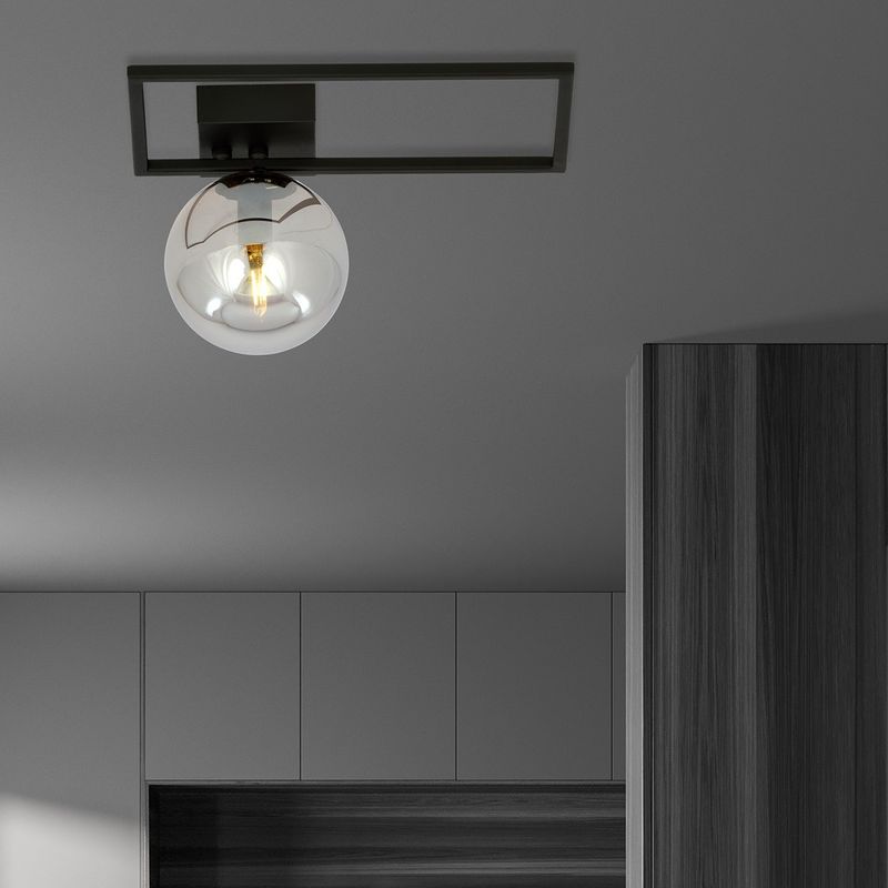 Emibig Lighting Taklampa IMAGO 1D SVART/GRAFIT
