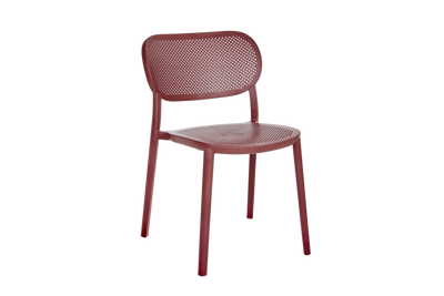 Brafab Nuta Stapelbar Matstol Bordeaux