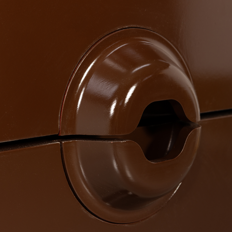 WOOOD Merge Skåp med 6 Lådor i Eukalyptusträ Brun