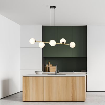 Emibig Lighting Taklampa GRAVITY 6 BL OPAL