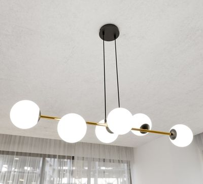 Emibig Lighting Taklampa GRAVITY 6 BL OPAL