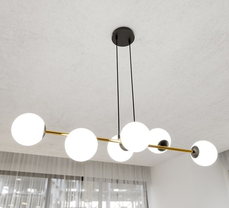 Emibig Lighting Taklampa GRAVITY 6 BL OPAL