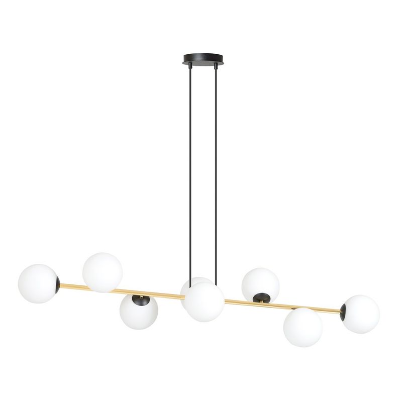 Emibig Lighting Taklampa GRAVITY 8 BL OPAL