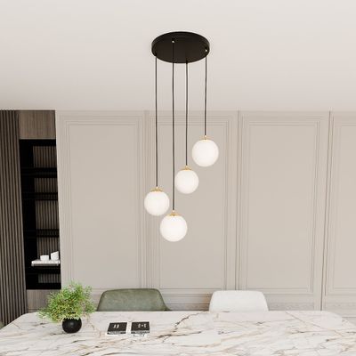 Emibig Lighting Taklampa ROYAL 4 BL
