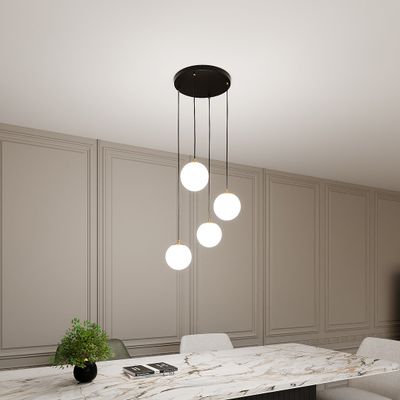 Emibig Lighting Taklampa ROYAL 4 BL