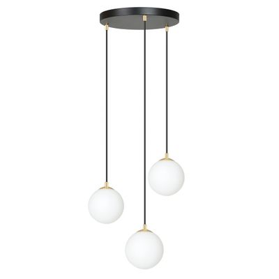 Emibig Lighting Taklampa ROYAL 3 BL