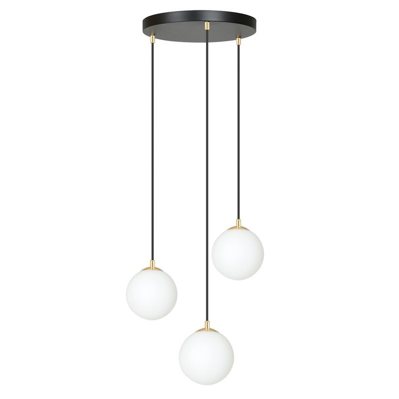 Emibig Lighting Taklampa ROYAL 3 BL