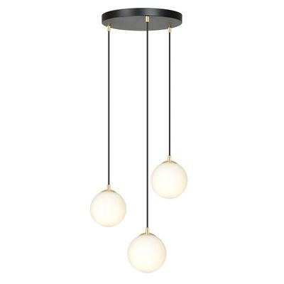 Emibig Lighting Taklampa ROYAL 3 BL
