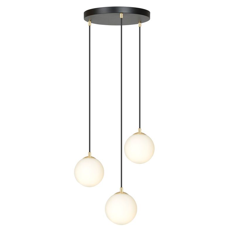 Emibig Lighting Taklampa ROYAL 3 BL
