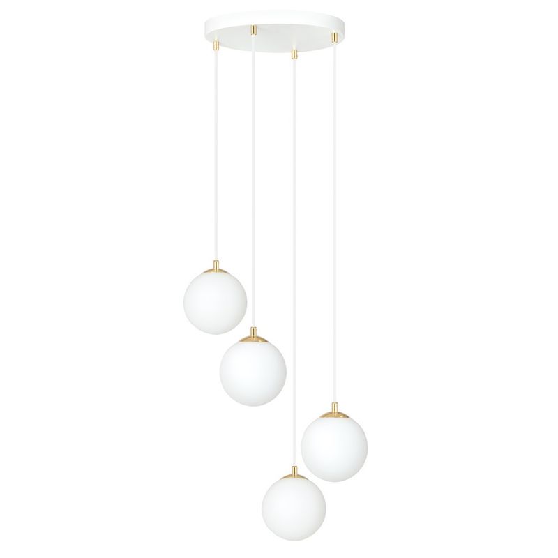 Emibig Lighting Taklampa ROYAL 4 WH