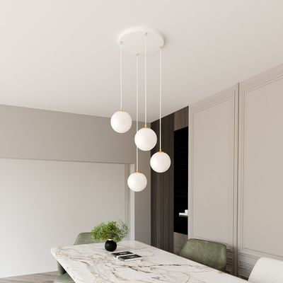 Emibig Lighting Taklampa ROYAL 4 WH