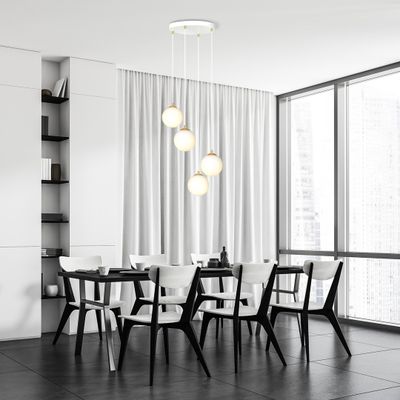 Emibig Lighting Taklampa ROYAL 4 WH