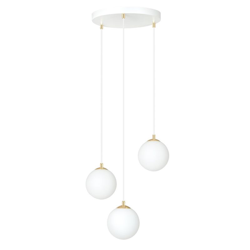 Emibig Lighting Taklampa ROYAL 3 WH