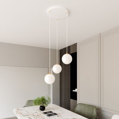 Emibig Lighting Taklampa ROYAL 3 WH