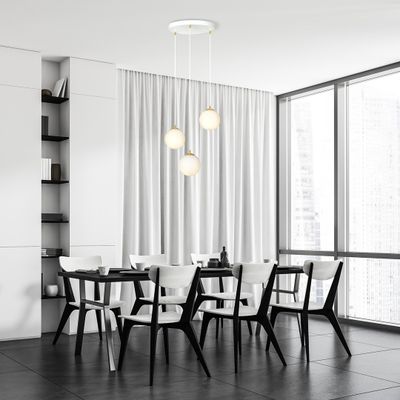 Emibig Lighting Taklampa ROYAL 3 WH