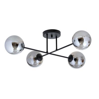 Emibig Lighting Taklampa ROMA 4 BL GRAFIT