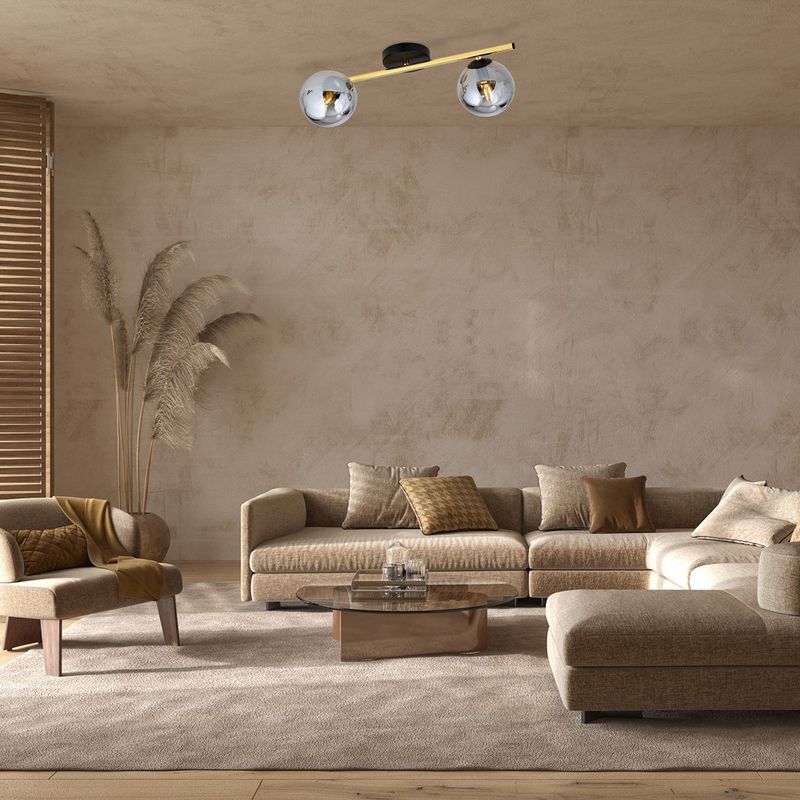 Emibig Lighting Taklampa SPLENDI 2 BL GRAFIT