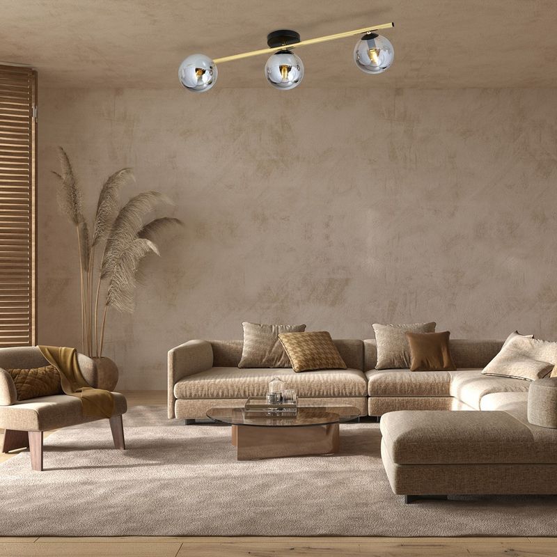 Emibig Lighting Taklampa SPLENDI 3 BL GRAFIT