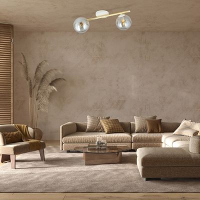 Emibig Lighting Taklampa SPLENDI 2 WH GRAFIT