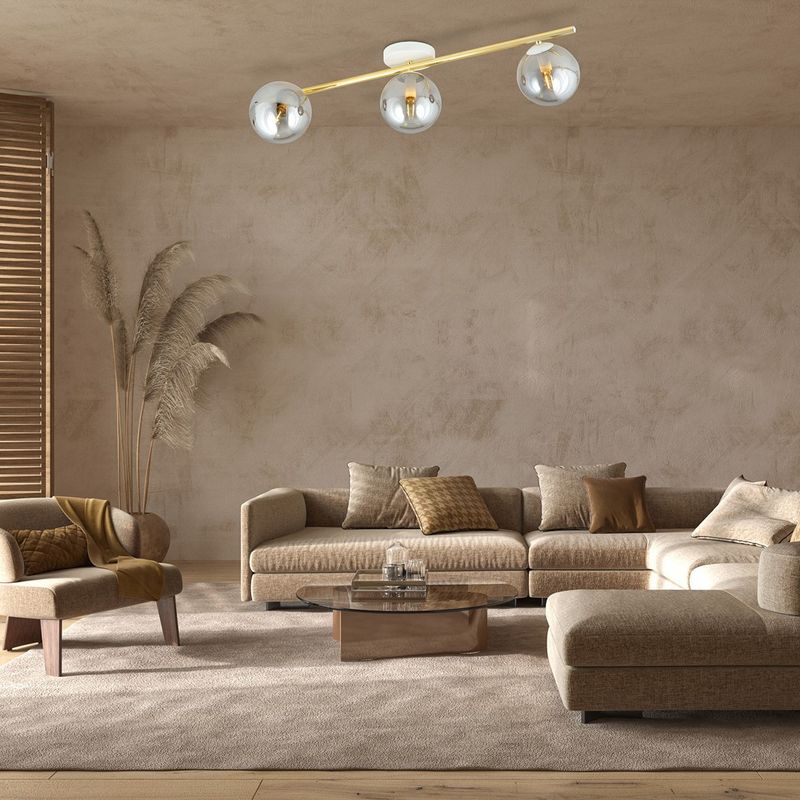 Emibig Lighting Taklampa SPLENDI 3 WH GRAFIT