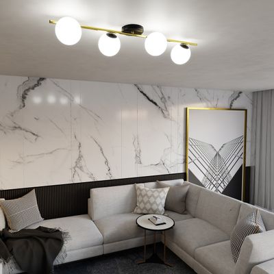 Emibig Lighting Taklampa SPLENDI 4 BL OPAL