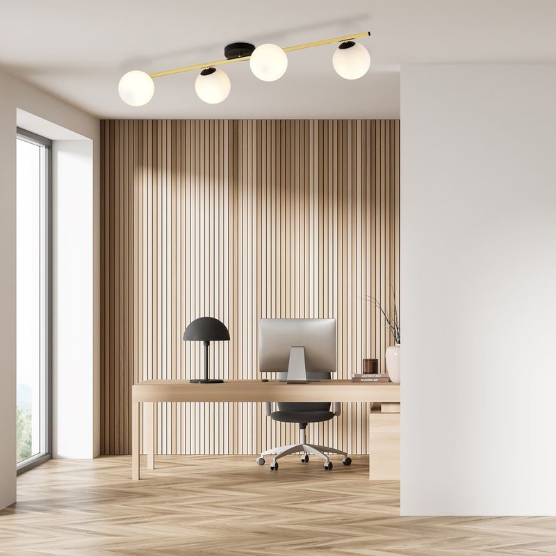 Emibig Lighting Taklampa SPLENDI 4 BL OPAL