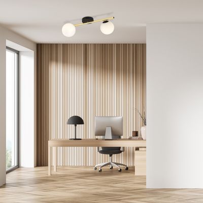 Emibig Lighting Taklampa SPLENDI 2 BL OPAL