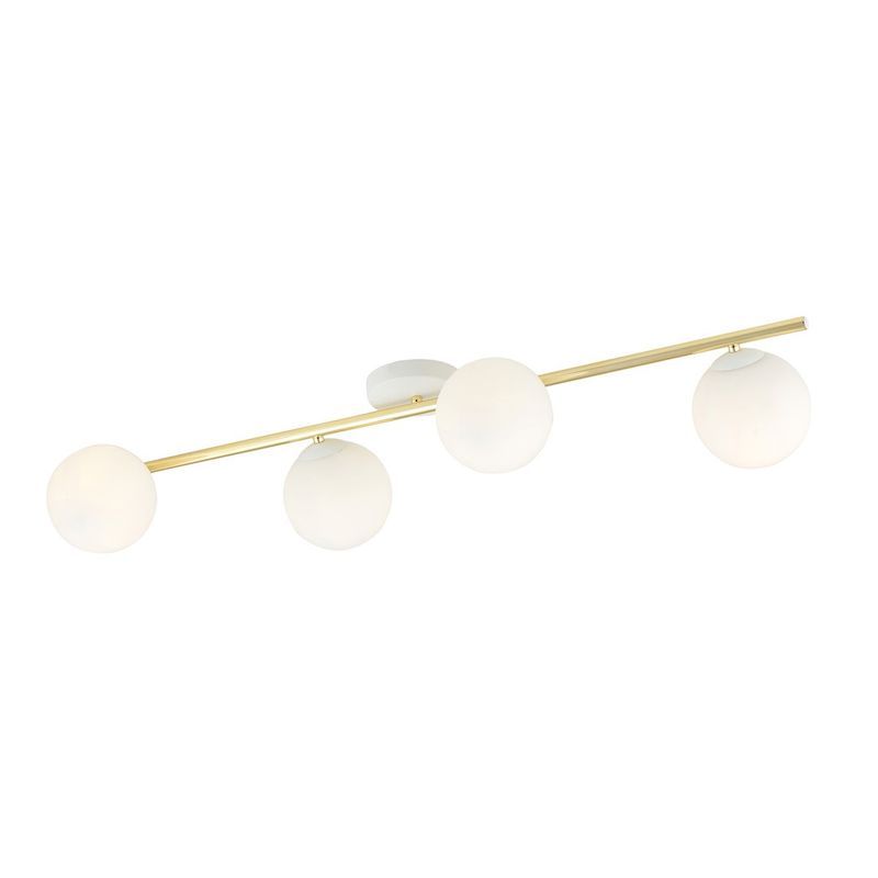 Emibig Lighting Taklampa SPLENDI 4 WH OPAL