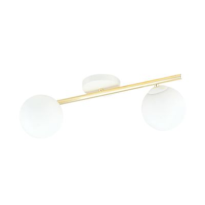 Emibig Lighting Taklampa SPLENDI 2 VIT OPAL