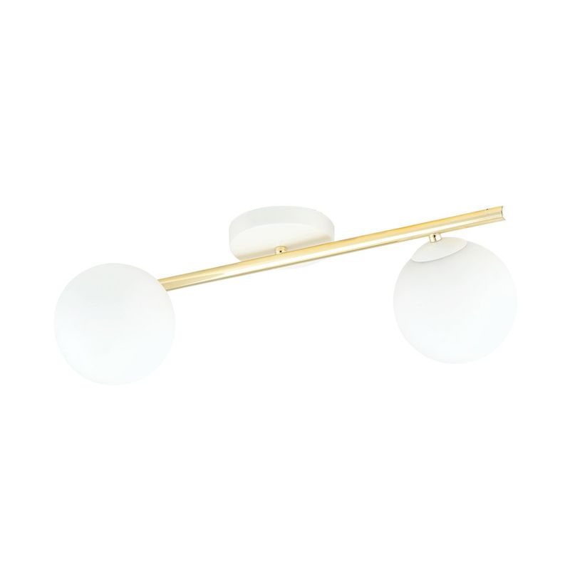 Emibig Lighting Taklampa SPLENDI 2 VIT OPAL