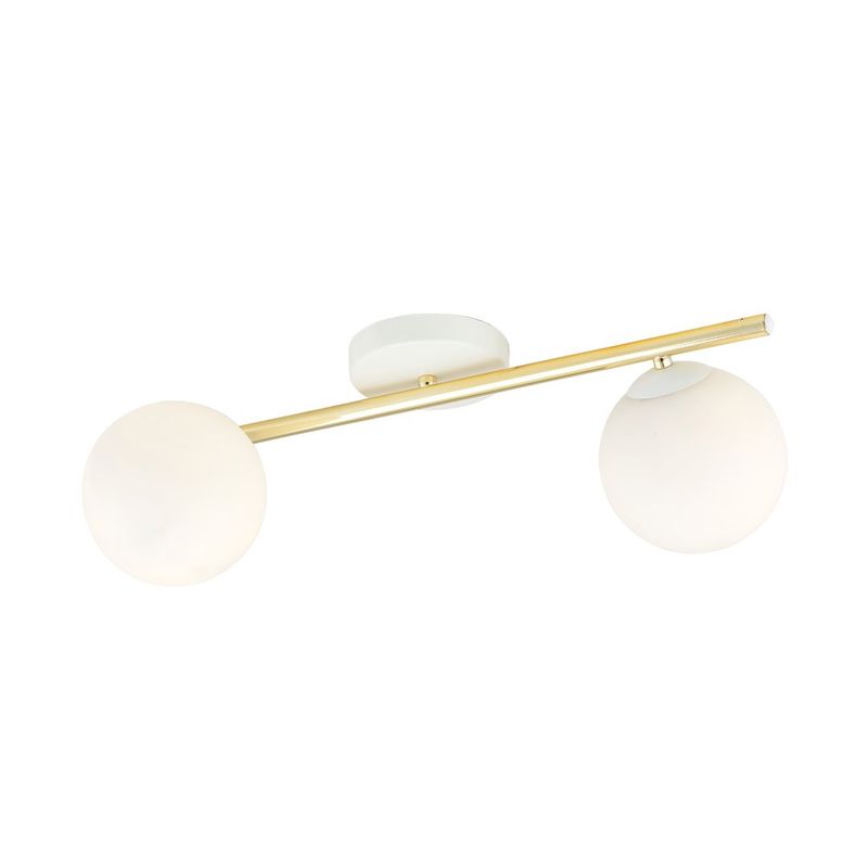 Emibig Lighting Taklampa SPLENDI 2 VIT OPAL