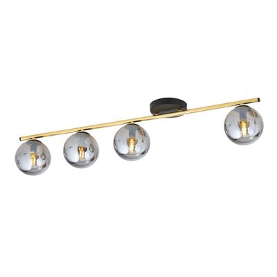 Emibig Lighting Taklampa MONZA 4 BL GRAFIT