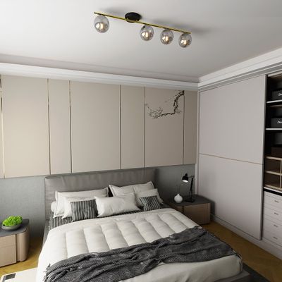 Emibig Lighting Taklampa MONZA 4 BL GRAFIT