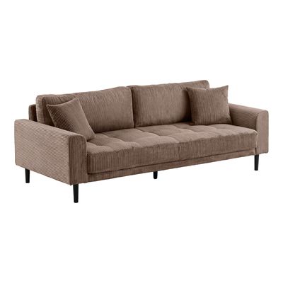 House Nordic Lido 3-sitssoffa - Brun manchester