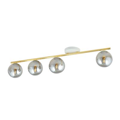 Emibig Lighting Taklampa MONZA 4 WH GRAFIT