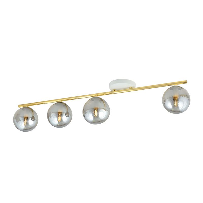 Emibig Lighting Taklampa MONZA 4 WH GRAFIT