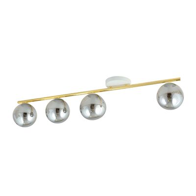 Emibig Lighting Taklampa MONZA 4 WH GRAFIT