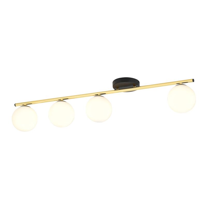 Emibig Lighting Taklampa MONZA 4 BL OPAL