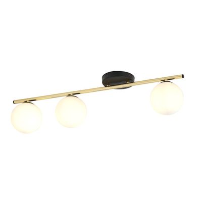 Emibig Lighting Taklampa MONZA 3 BL OPAL