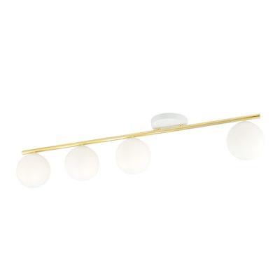 Emibig Lighting Taklampa MONZA 4 WH OPAL