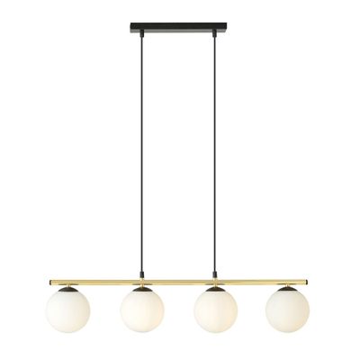 Emibig Lighting Taklampa ALORA 4 BL OPAL